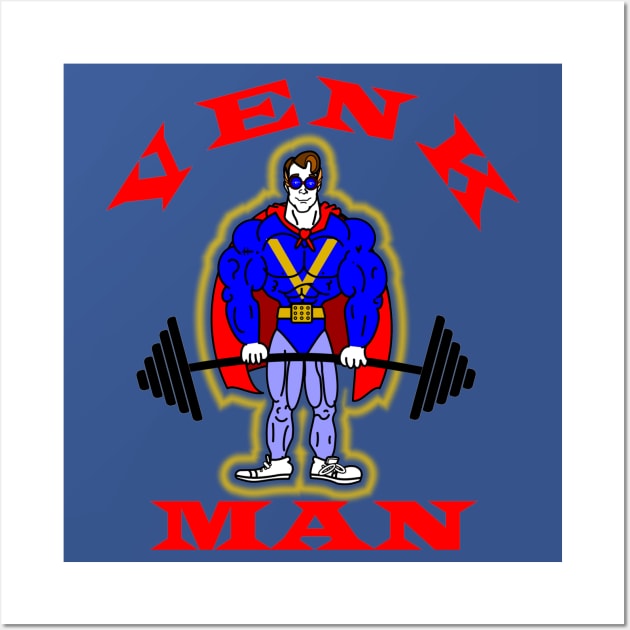 GB - Venk-Man Gym Shirt Wall Art by BtnkDRMS